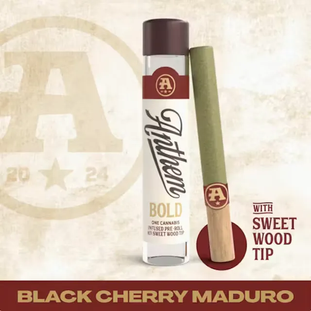Anthem BOLD Infused Pre-Roll Black Cherry Maduro 1g (indica)