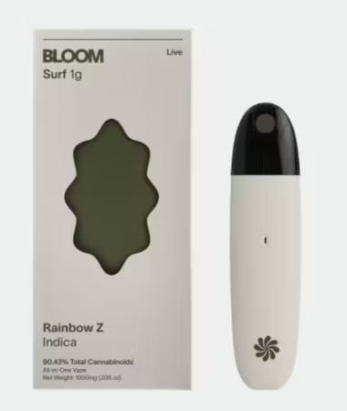 BLOOM Bloom Live Surf | Rainbow Z | 1g AIO | Indica - Stoops