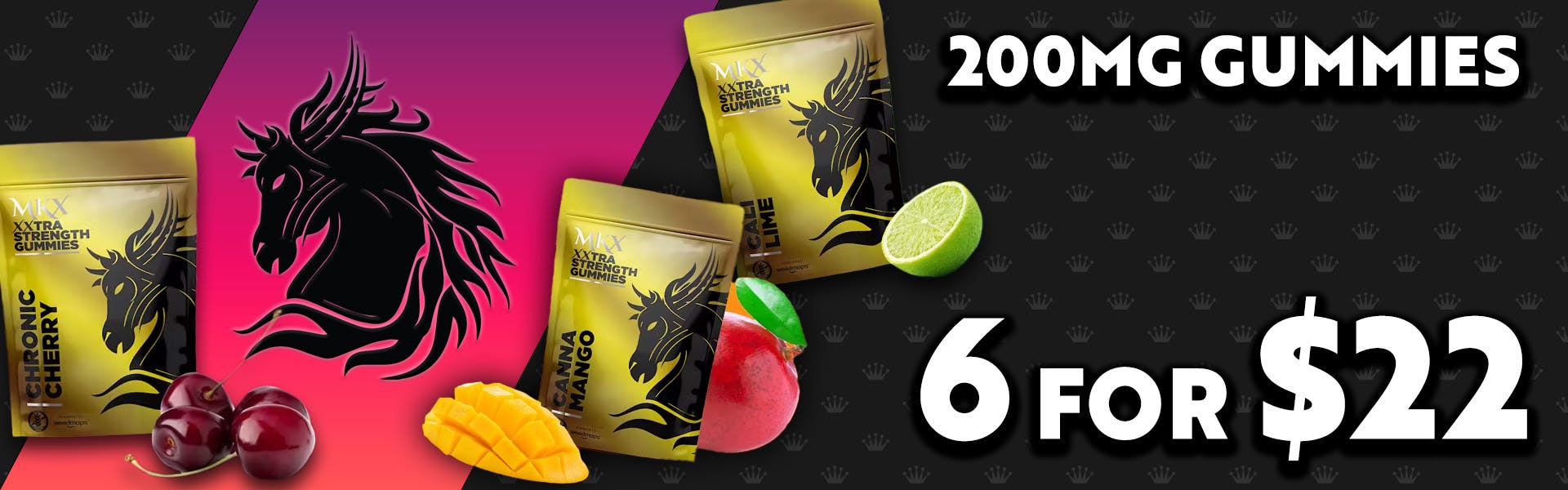 MKX Gummies 6 For $22