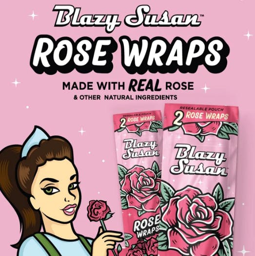 Blazy Susan Rose Wraps 2-pack