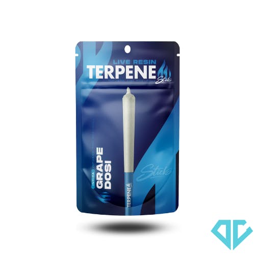 Terpene Sticks Grape Dosi Live Resin Infused Pre-Roll 1.2g