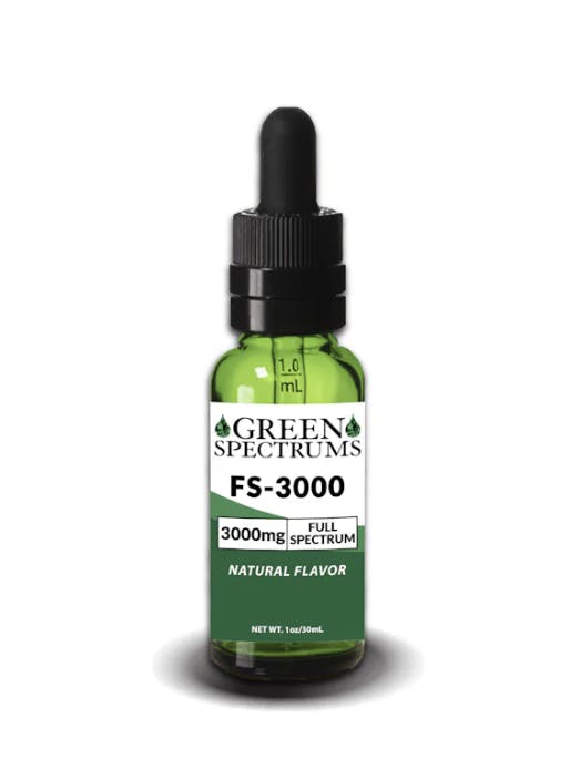 Oral Liquids | Green Spectrums | FS-3000 FSO l | 3000mg | Full Spectrum