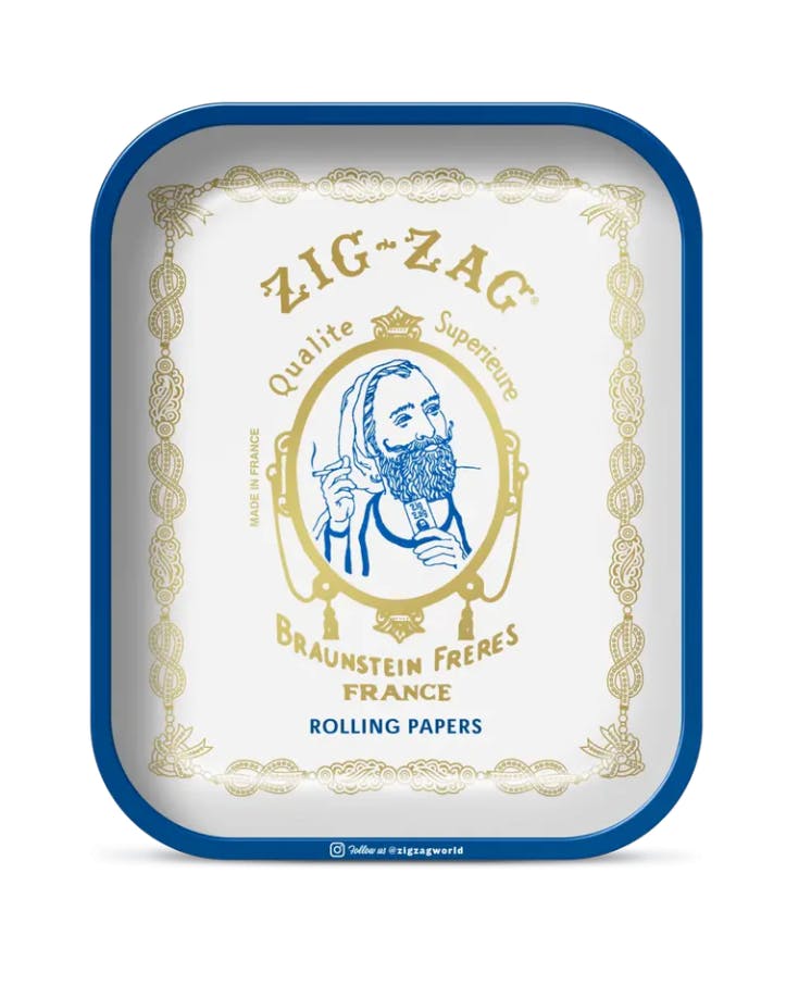 Rolling Tray | Zig Zag | Large | White