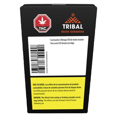 Tribal - Neon Sunshine Live Resin 510 Cartridge - 1g Hybrid