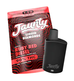 Ruby Red Diesel | Liquid Diamonds | Sativa | AIO | 1.5g