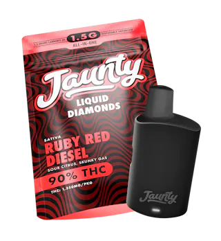 Ruby Red Diesel | Liquid Diamonds | Sativa | AIO | 1.5g