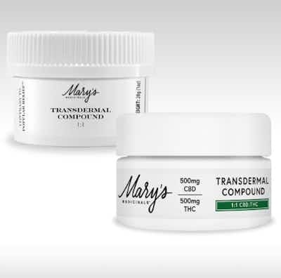 Product: 1:1 Transdermal Compound | Mary's Medicinals
