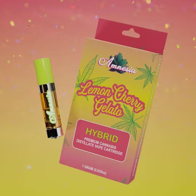 Amnesia 510 Cartridge | Lemon Cherry Gelato