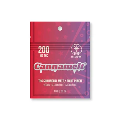 Treetown - 200mg Cannamelt - Fruit Punch