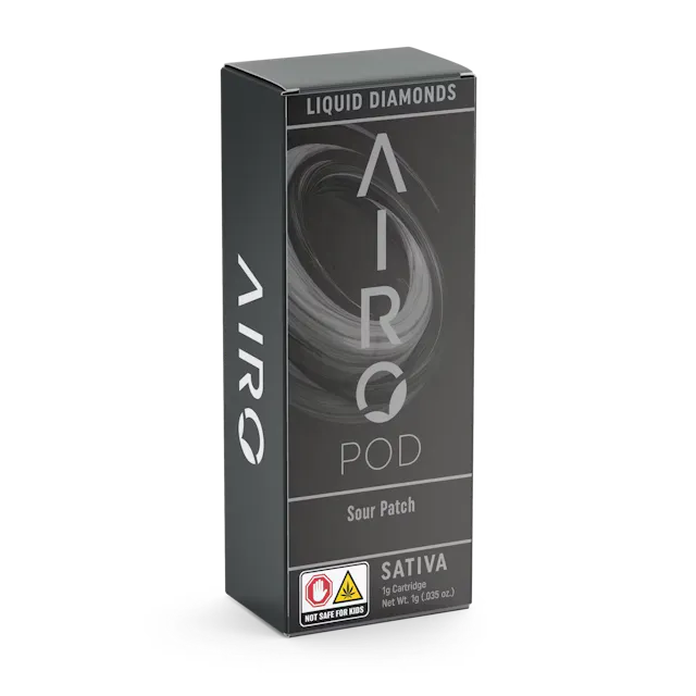 Airo Liquid Diamonds Pod Sour Patch 1g (sativa, pods)