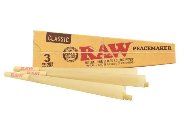 Raw Peacemaker Cones - 3pk - Image 1