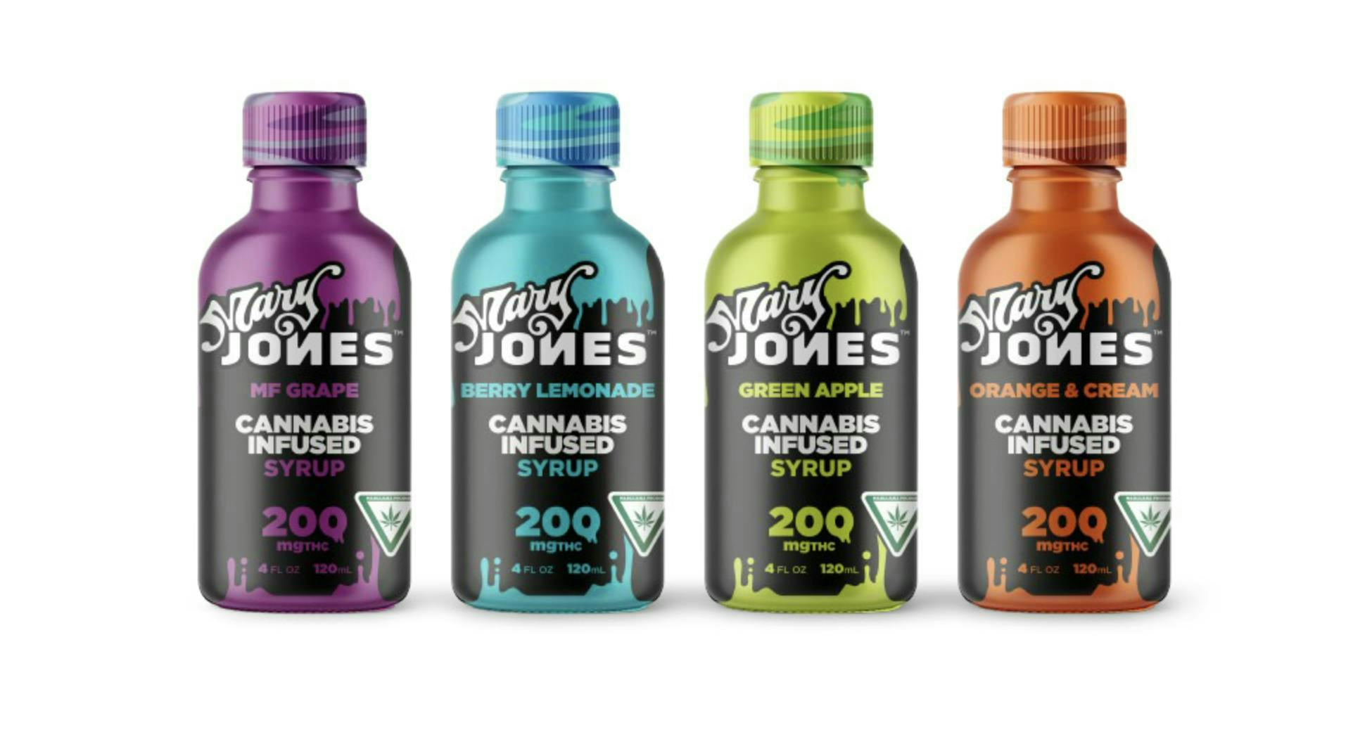 Product: MARY JONES | GREEN APPLE - SYRUP | 200MG