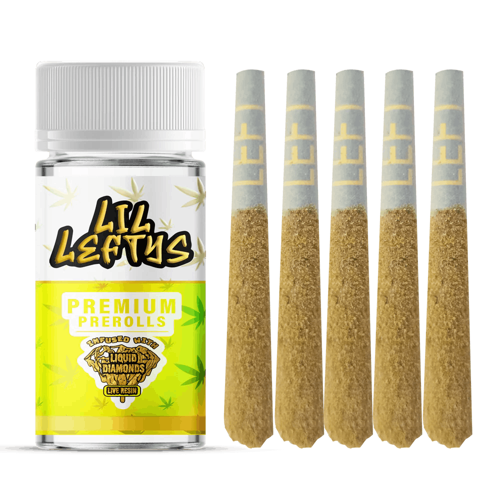 Photo of Left Coast – Lil Leftys Infused Prerolls – Pineapple Splash 5pk