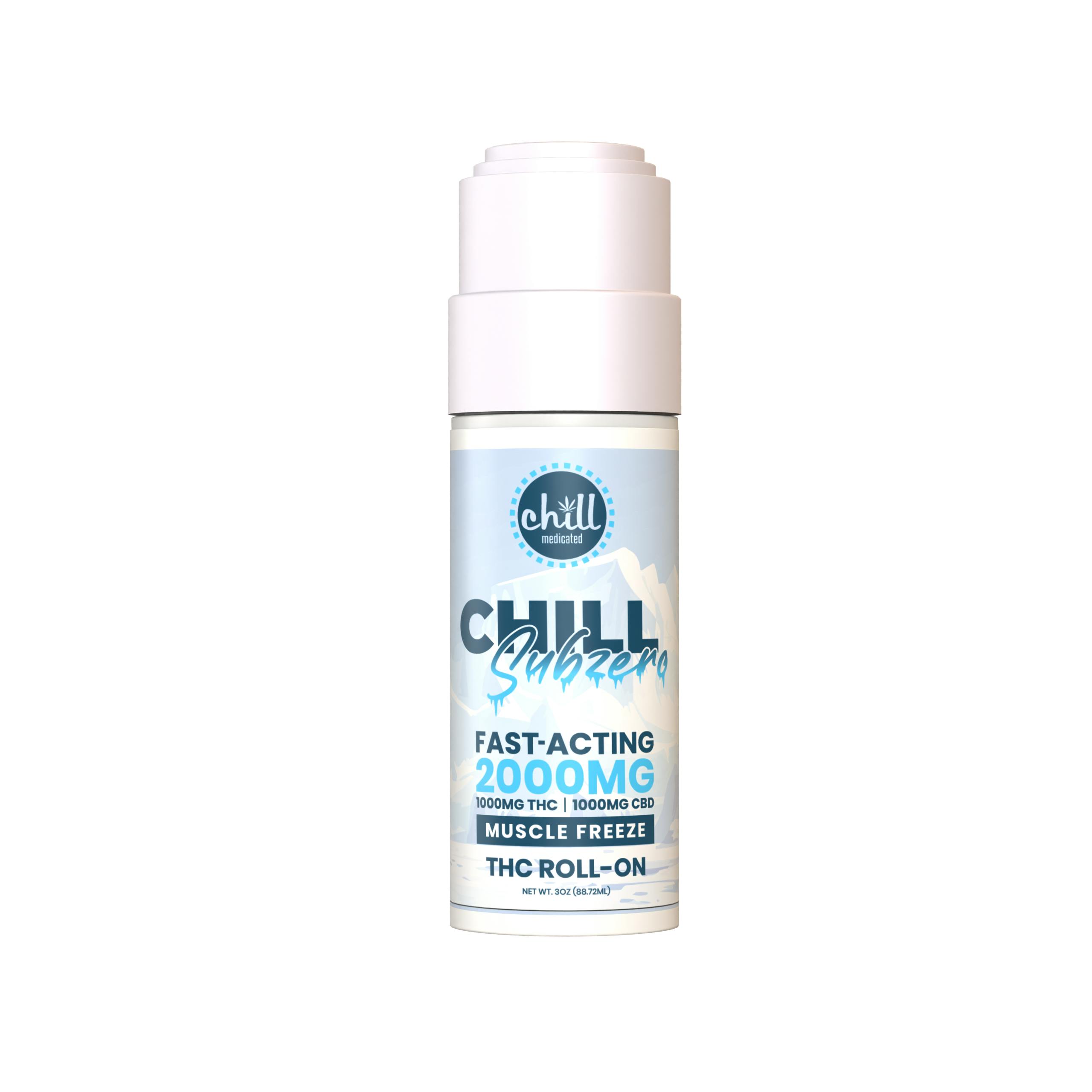 Subzero Muscle Freeze I THC Roll-On | 2000mg