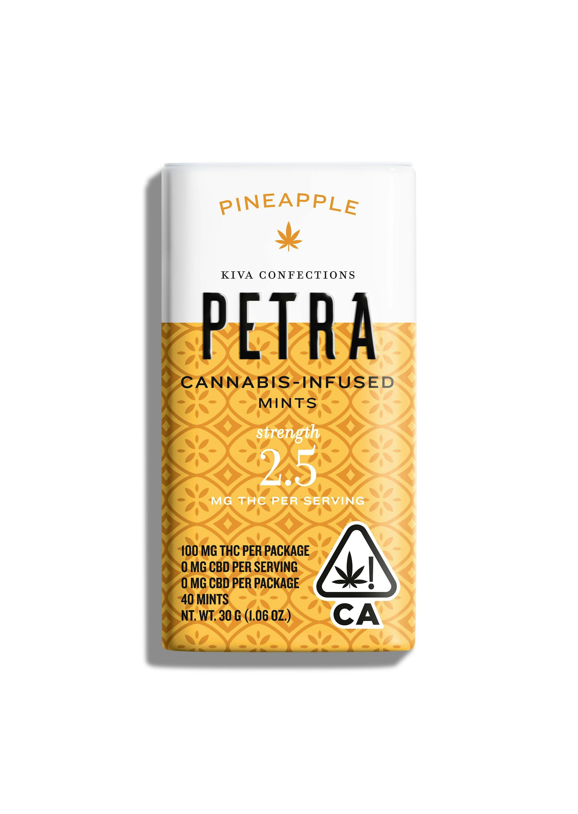 Petra - Pineapple 100mg Mints
