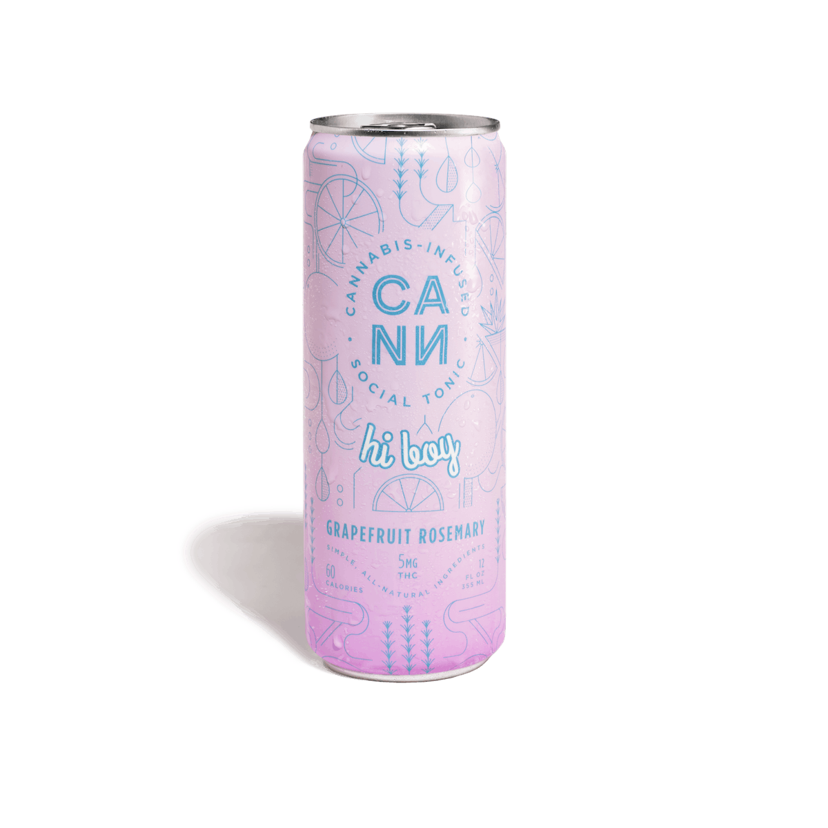Image of Grapefruit Rosemary | Hi-Boy | 5mg | Single Can