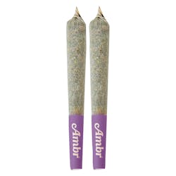 Infused Pre-Roll | Ambr - Pink Rzy Infused Pre-Roll Pack - Indica - 1081 - 2x1g