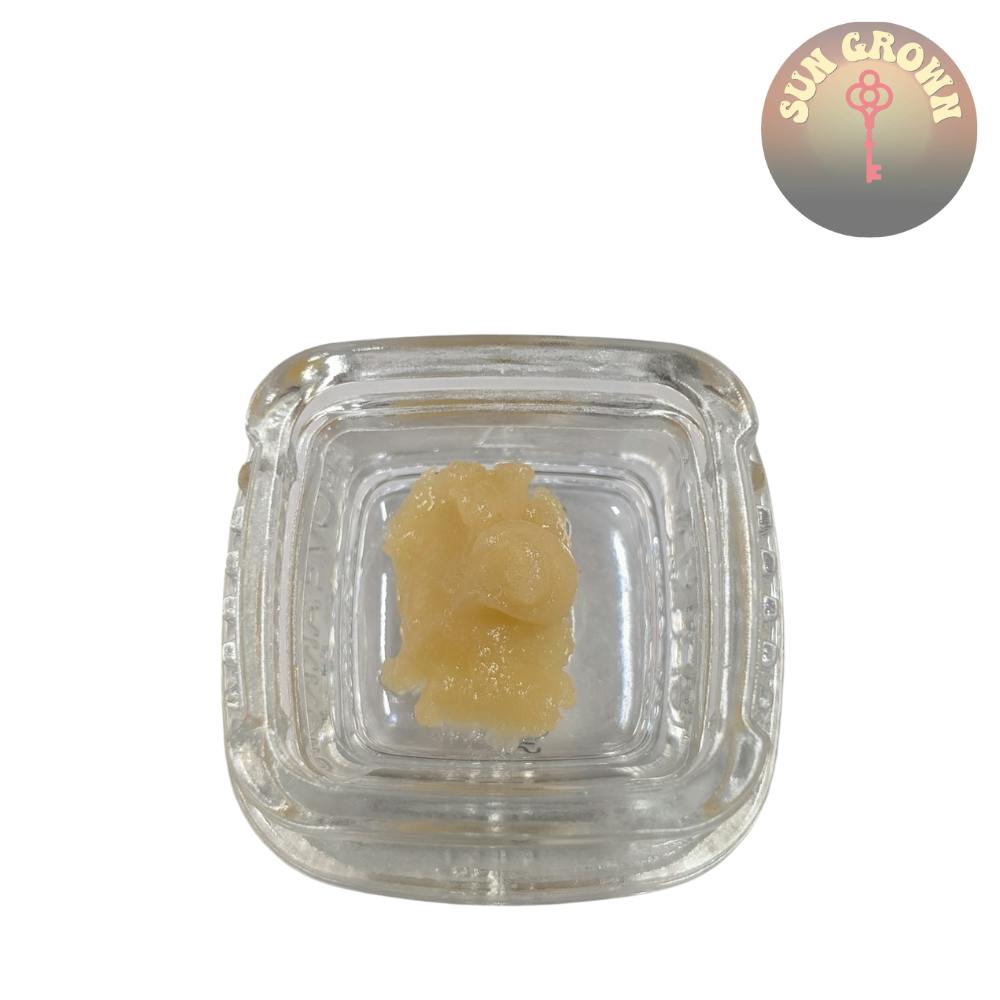 Live Hash Rosin Cold Cure 1g - Sun Grown Sugar Shack #5