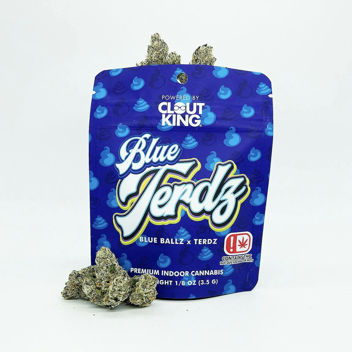 Clout King - 3.5g Prepack - Blue Terdz