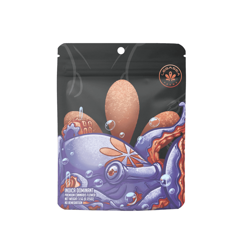 Legasea Prepack 8ths | Grape Gas