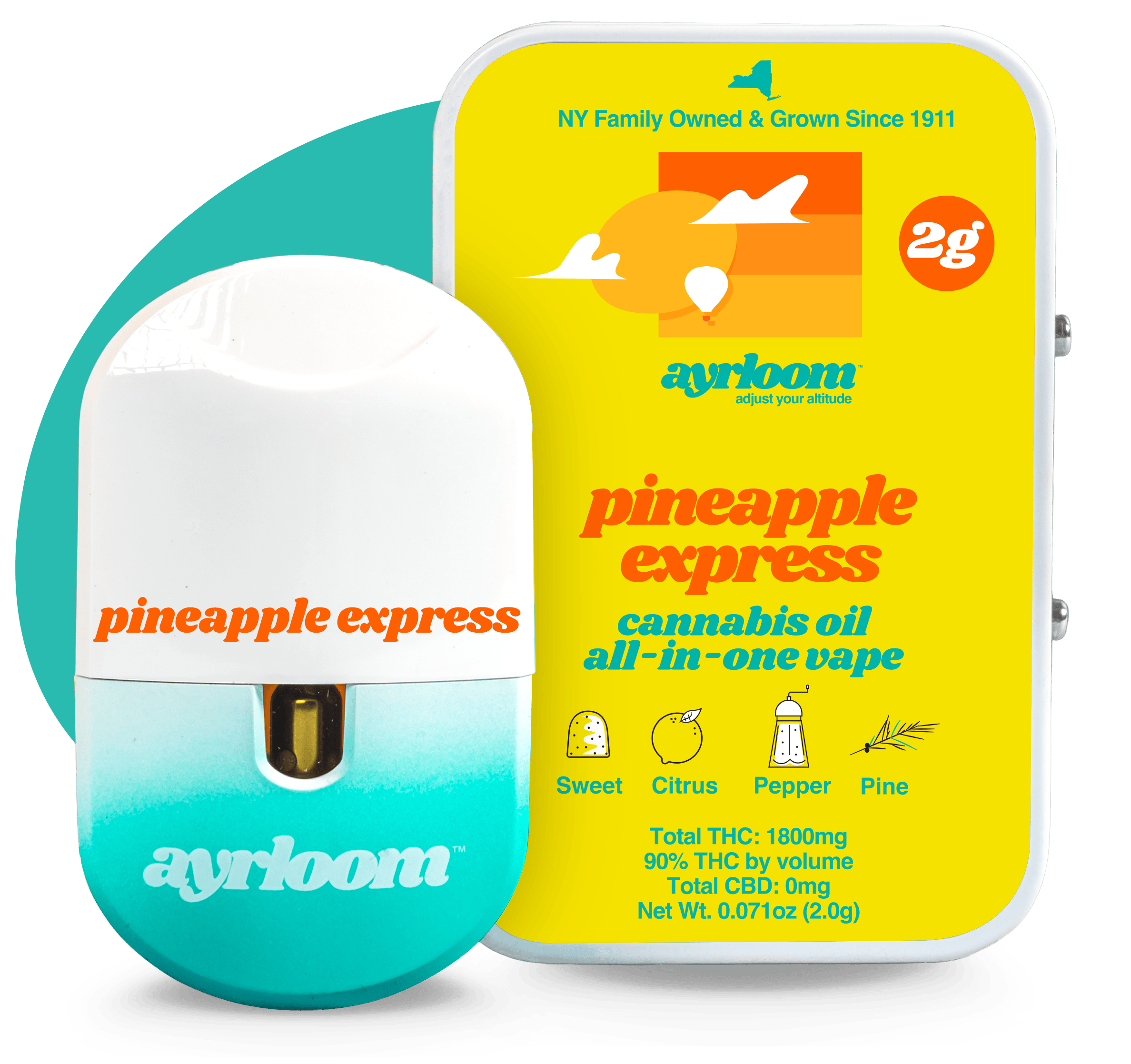 ayrloom | Pineapple Express | AIO | 2g