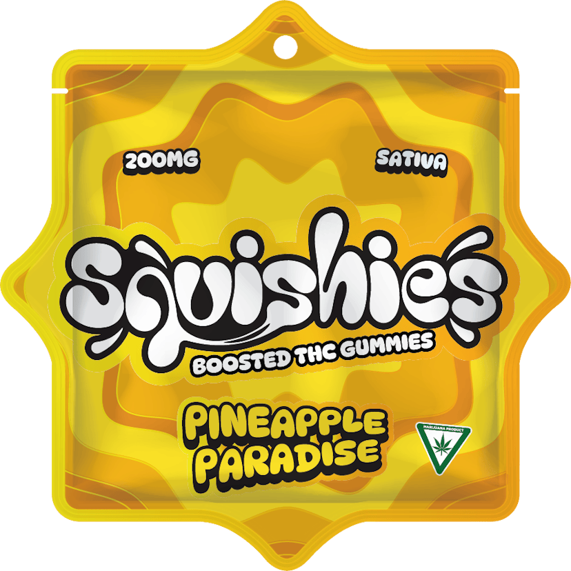 Squishies | 200mg Gummies | Pineapple Paradise