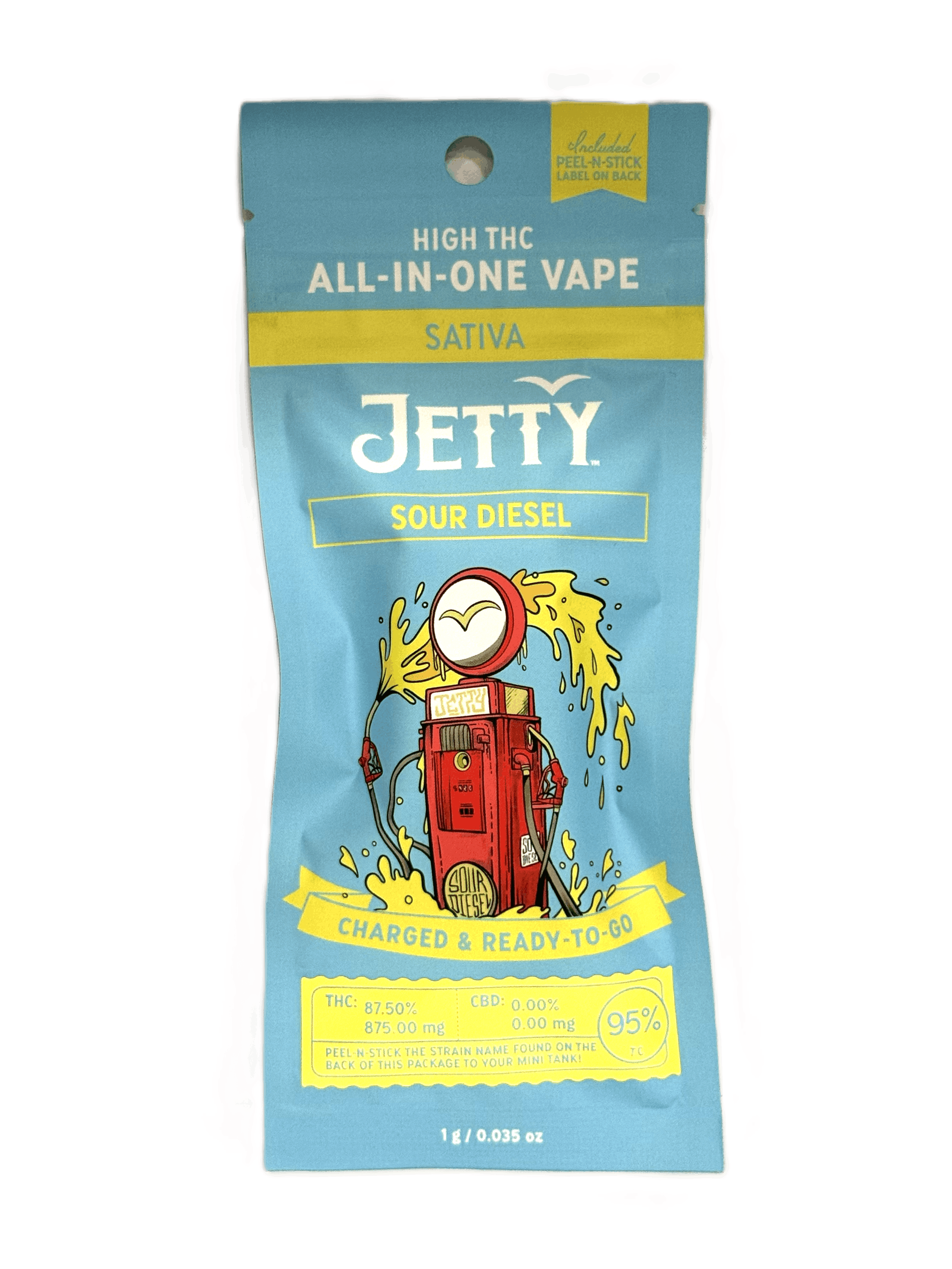 Jetty | Sour Diesel | AIO | 1g