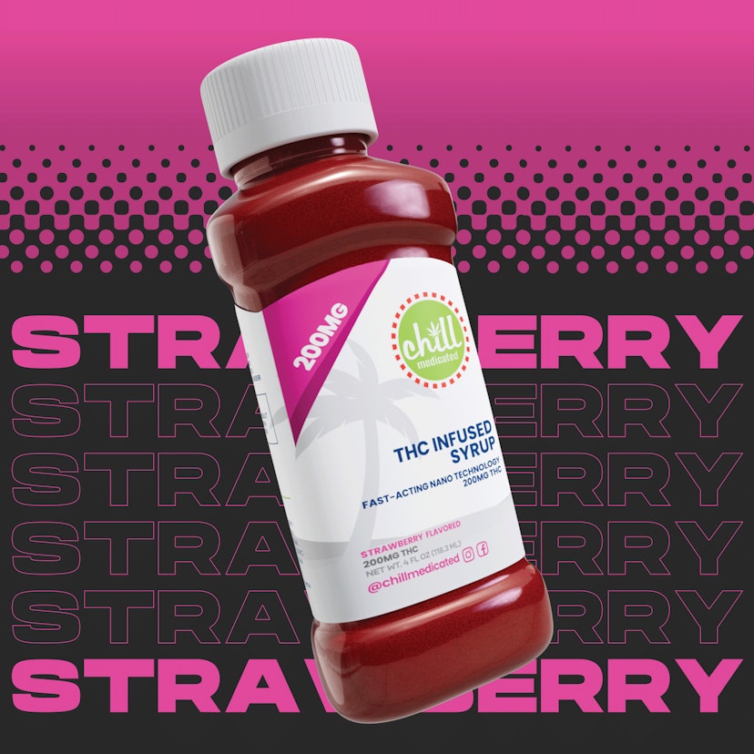 Chill Medicated | 200mg Syrup | Strawberry