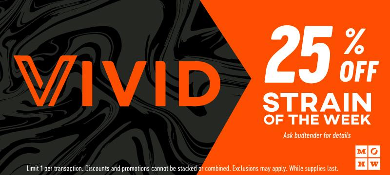 25% off select strains