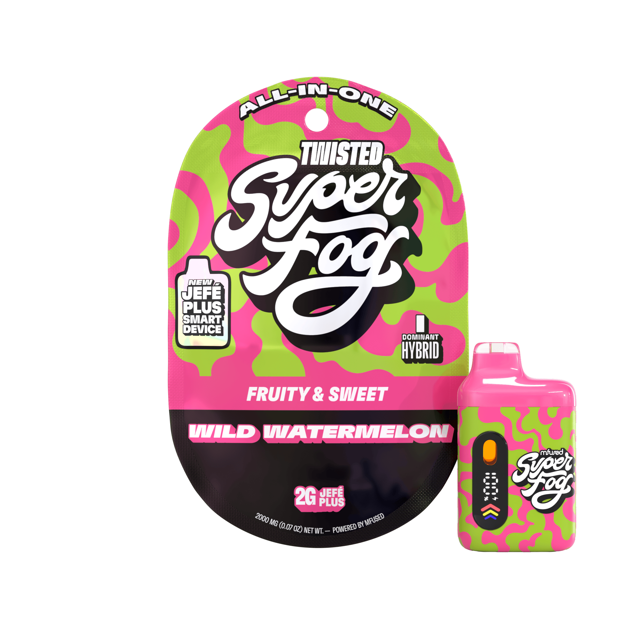 MFused TWISTED Liquid Diamonds Jefé Plus - Wild Watermelon