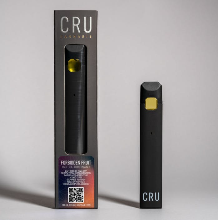 CRU | 1ml Vape Disposable | Forbidden Fruit