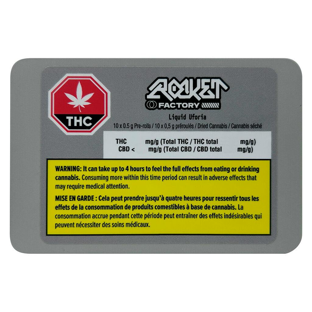 Rocket Factory - Liquid Uforia PRJs - 10x0.5g-0