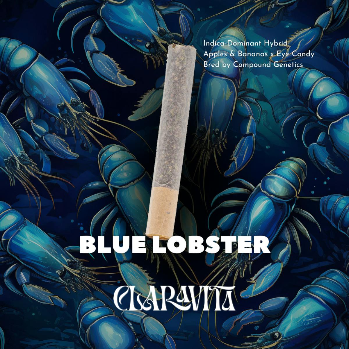 Claravita - Pre-Roll (Cannon) - Blue Lobster