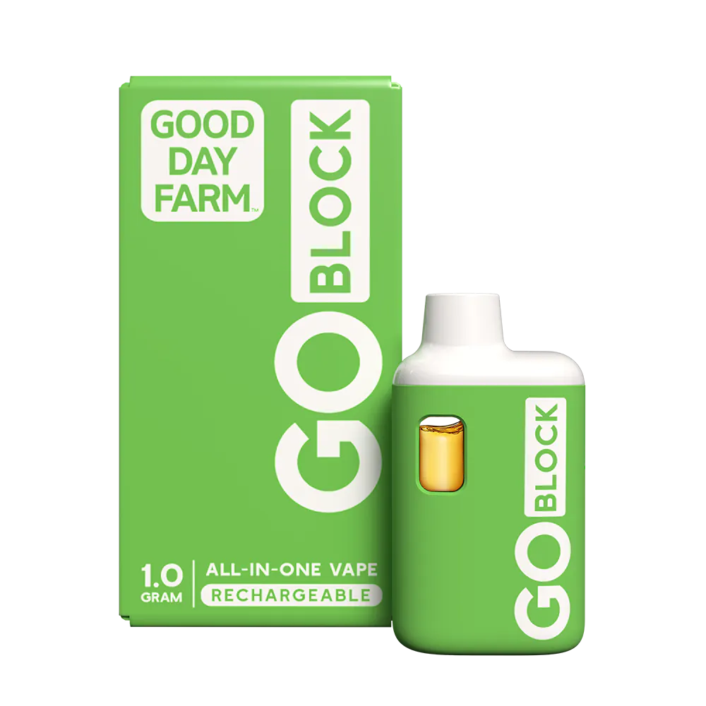 GDF: GO Block Vape | Wild Watermelon | All-In-One | 1g | GDF