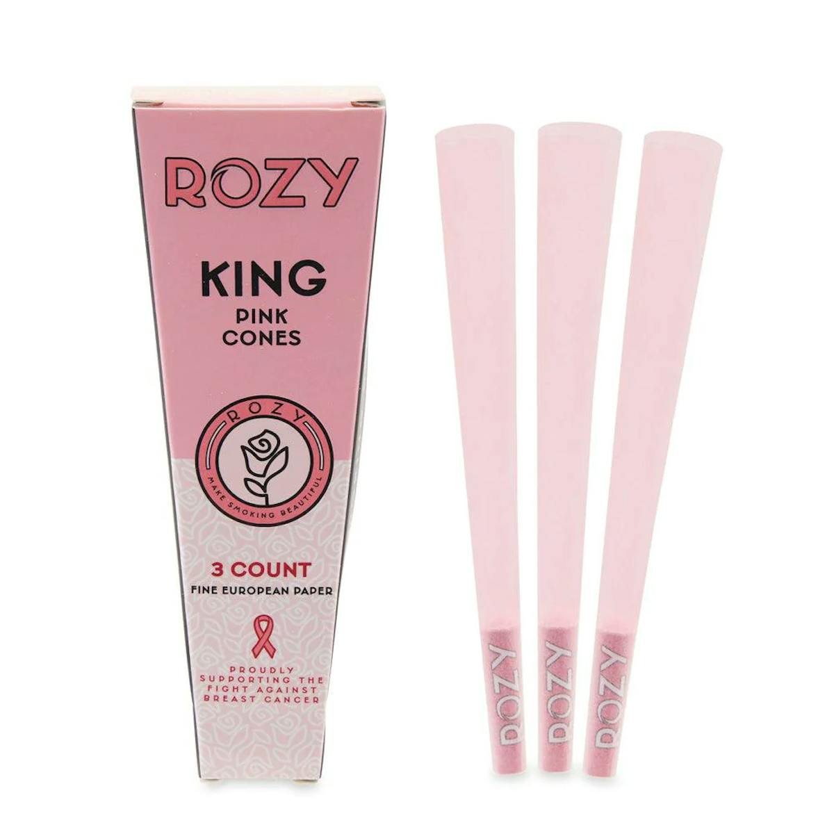 Image of Rozy King Size | Pink Cone 3pk