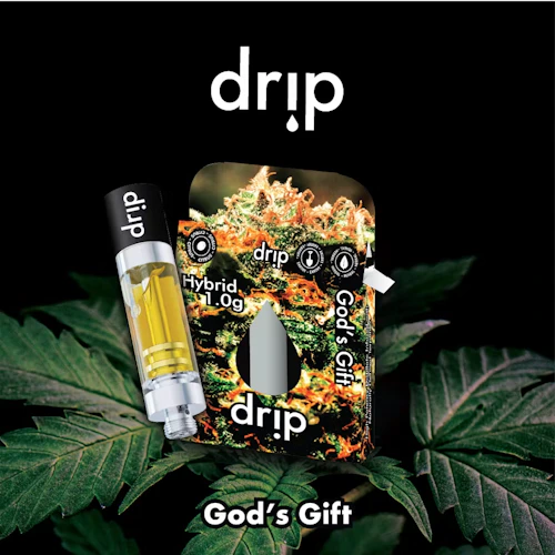 Drip - 1g Cart - God's Gift (Hybrid)