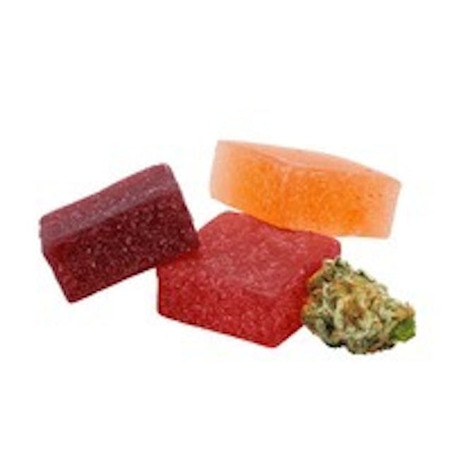 Cannabis infused gummies evenly dosed commonly sold in multi-packs, which makes controlling your intake easy and reliable. Because edibles are digested and absorbed by your stomach and liver, the activation is often longer than other consumption methods, taking on average 45 minutes, and sometimes up to 2 hours. It is important to start low and slow when consuming edibles so you don't over do it. Take extra caution to ensure edibles are out of the reach of children.