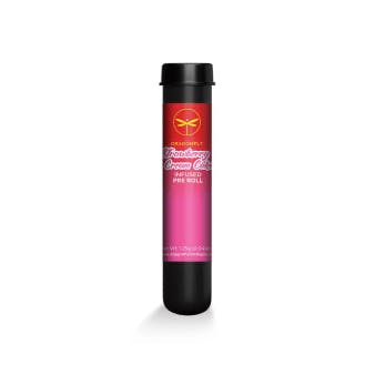 Dragonfly | Infused Pre-Roll - 1.25g - Strawberry Cream Cake