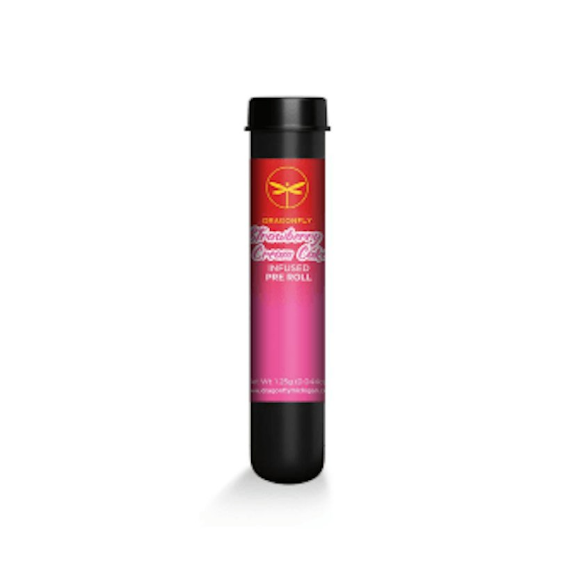 Dragonfly | Infused Pre-Roll - 1.25g - Strawberry Cream Cake