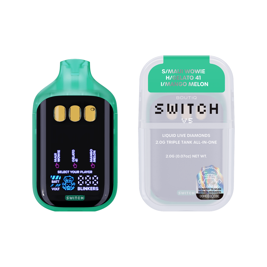 Boutiq Switch | Maui Wowie (S) x Gelato 41 (H) x Mango Melon (I) | AIO | 2g
