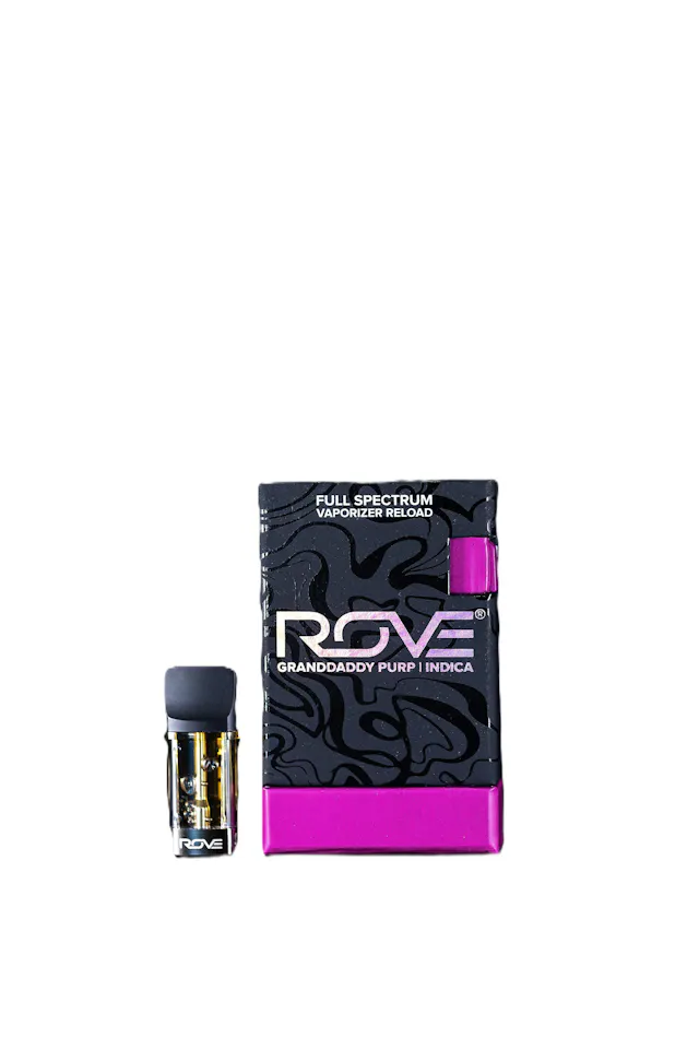 Rove Reload Pod Live Resin Diamond Grandaddy Purp 1g (indica, pods)