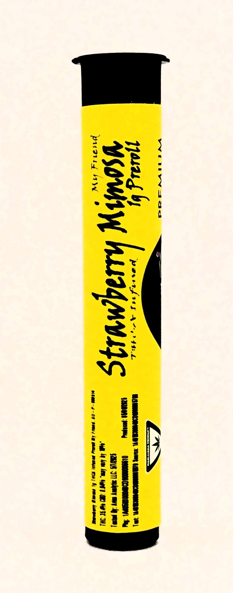 Product: My Friend | Strawberry Mimosa | THCA Infused Pre-roll Hybrid