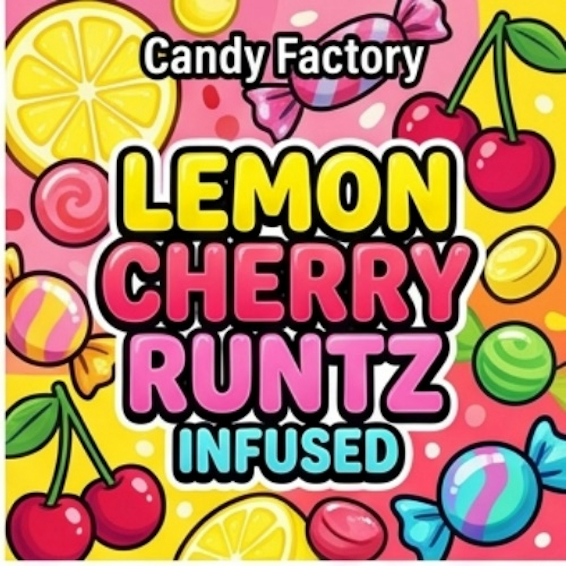 Candy Factory - Lemon Cherry Runtz -  Infused Buds