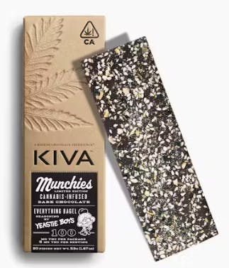 Product Dark Chocolate | Everything Bagel (Limited NY Edition) | 100mg | Kiva