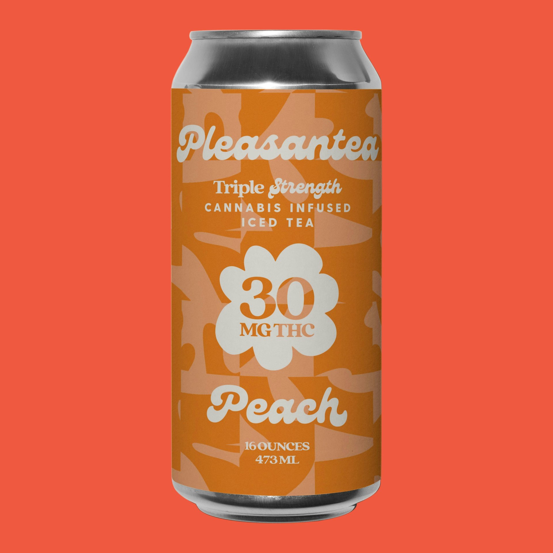 Pleasantea - Peach 30mg THC Tea