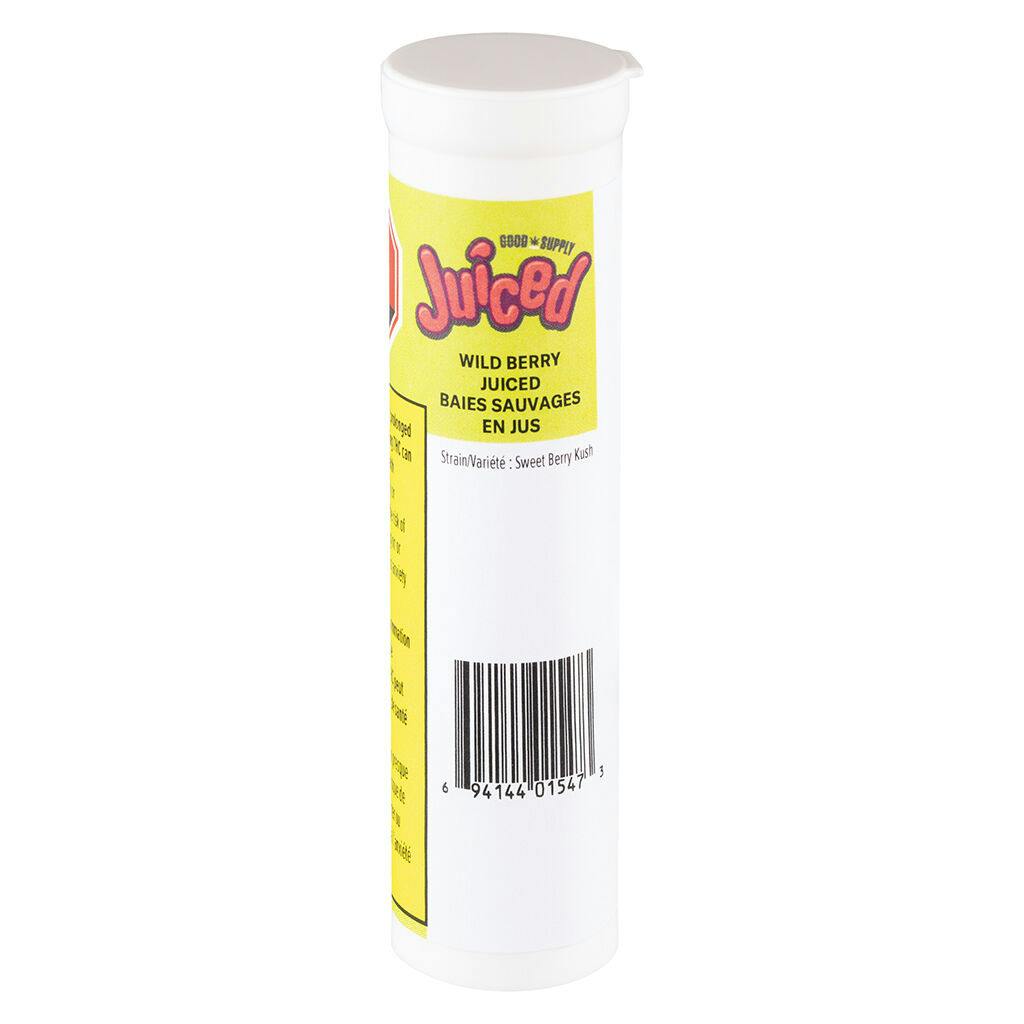 Wild berry juiced – sweet berry kush infused pre-roll - 5x0. 5g