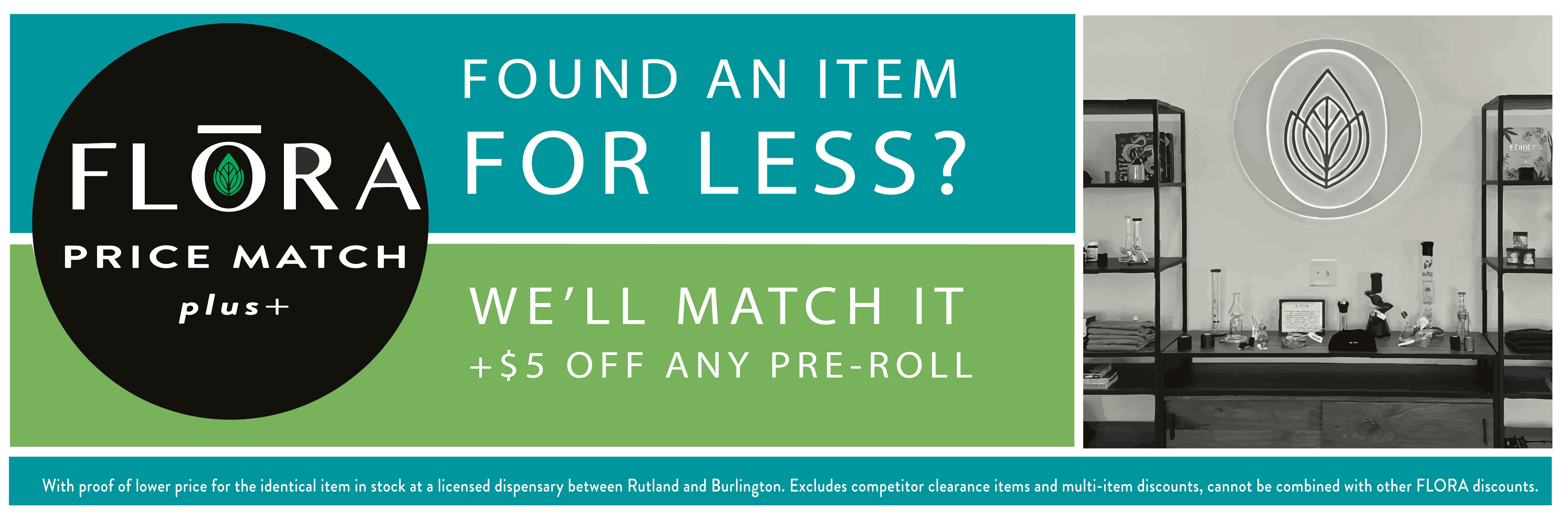 FLORA Price Match Plus+