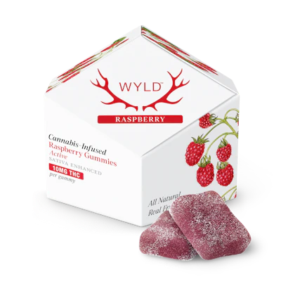WYLD - 100mg Gummies - Raspberry