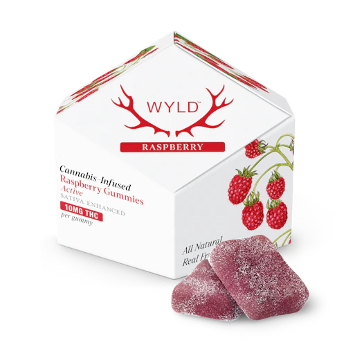 WYLD - 100mg Gummies - Raspberry