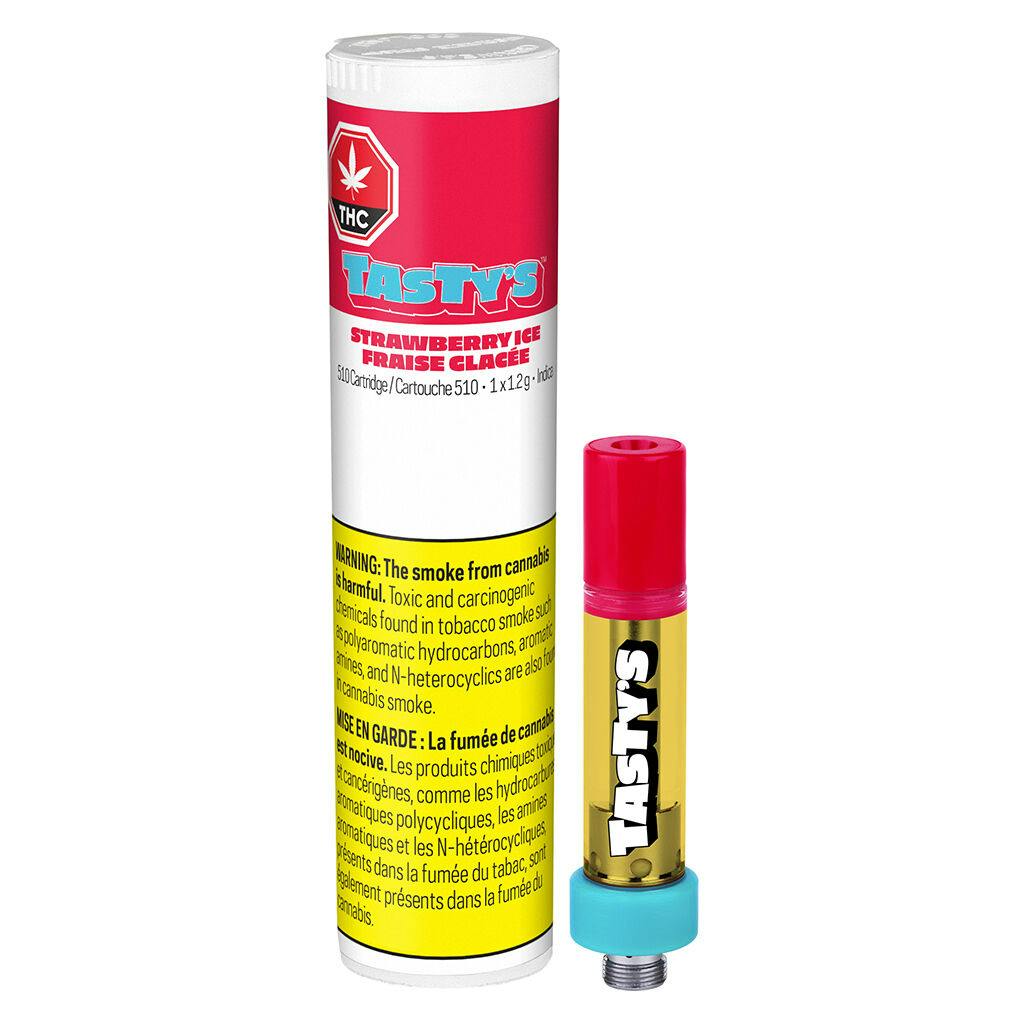 Tasty's - strawberry ice 510 thread cartridge